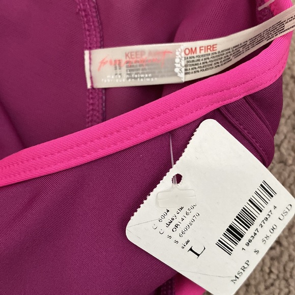 Free People Run Remix Bralette Size L - Picture 11 of 12